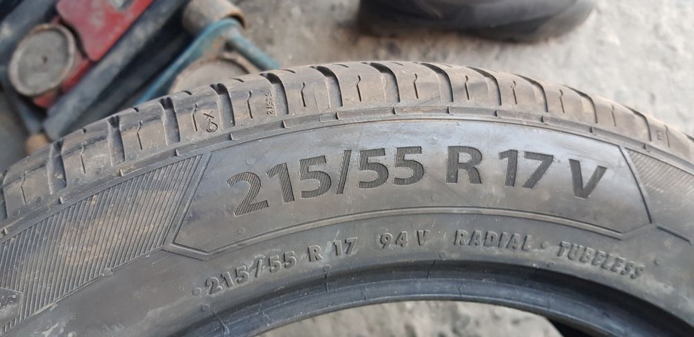 Летни гуми-2022г.-17цола-215/55-1бр.-90лв.:BARUM"