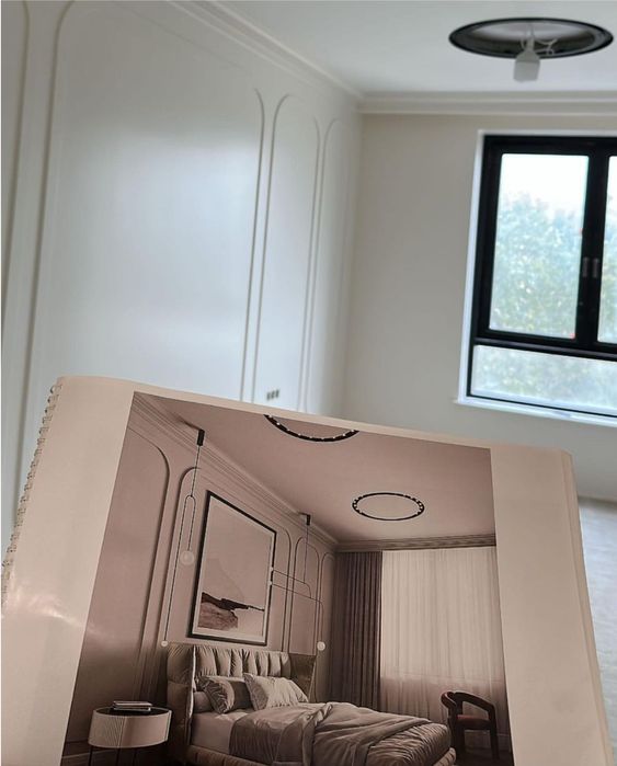 Покраска побелка стен и потолков