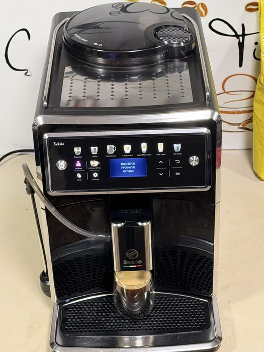 Кафемашина кафе автомат Saeco Xelsis SM7580 с гаранция