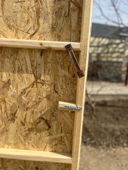 ОСБ- дан, агаштан туалет