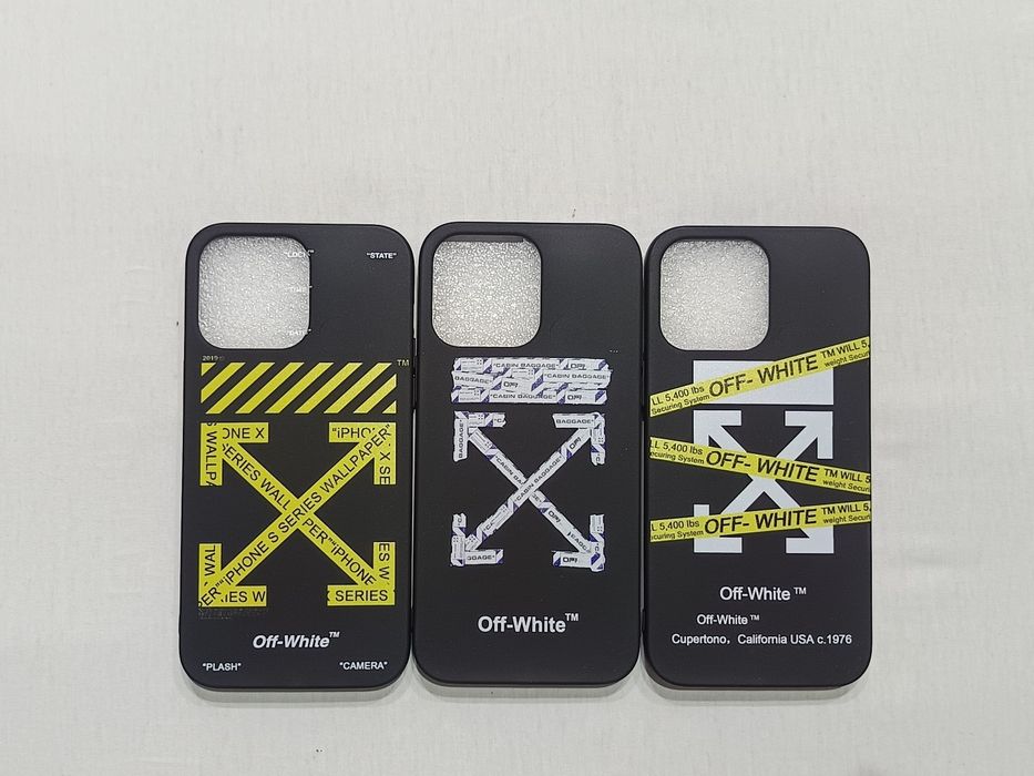 Custom Off-White кейсове за  Iphone 14 Pro Max , Iphone 13 и Iphone 12