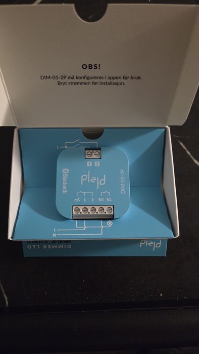 Releu inteligent Plejd dim 01 2P productie Suedia, nou!