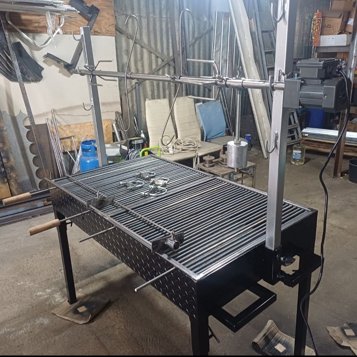 Proțap cu motor electric 125x70 nou  grosime cuva 4 mm