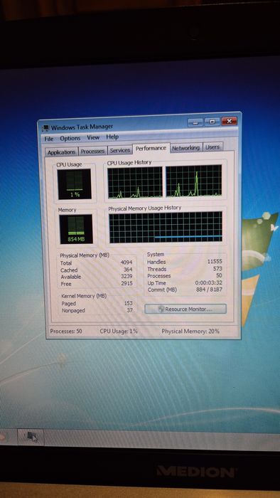 Laptop MEDION Akoya WIM 2180 MD 96630 4GB Ram placa video dedicata