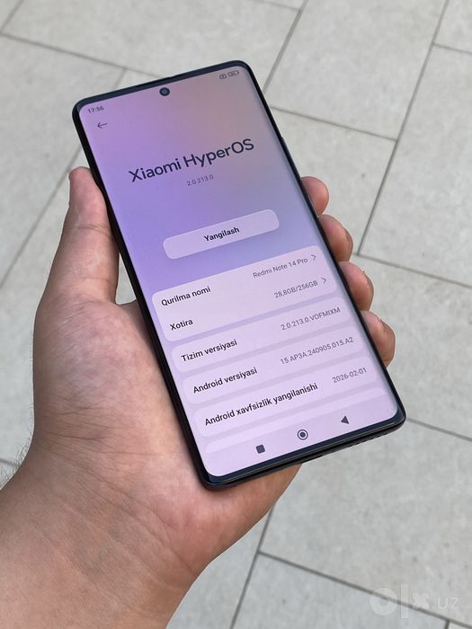 Redmi note 14 pro ideal 256gb karobk dakument