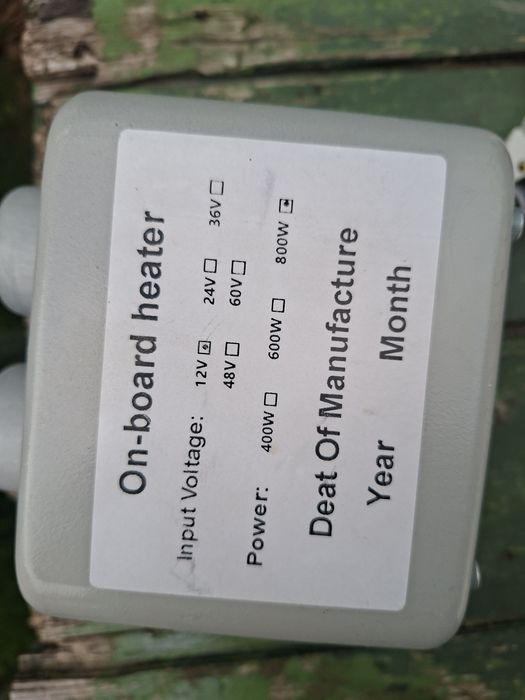 Aeroterma 12v  800w