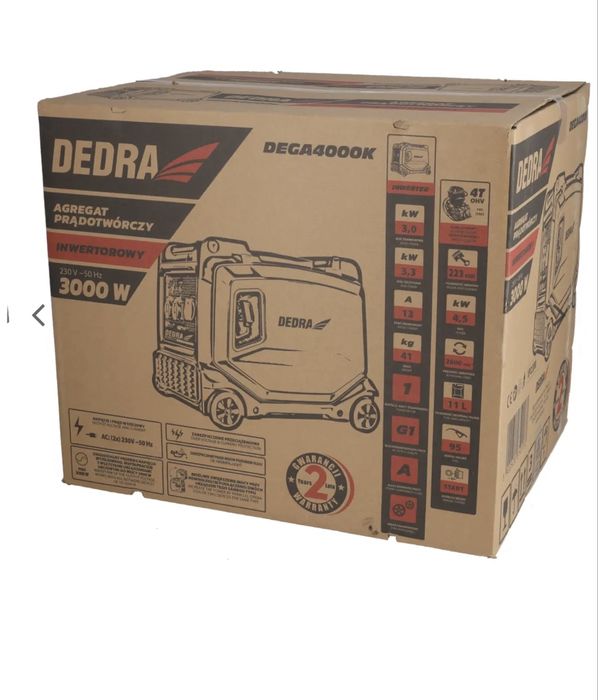 Инверторен генератор 3,0/3,3kW DEDRA