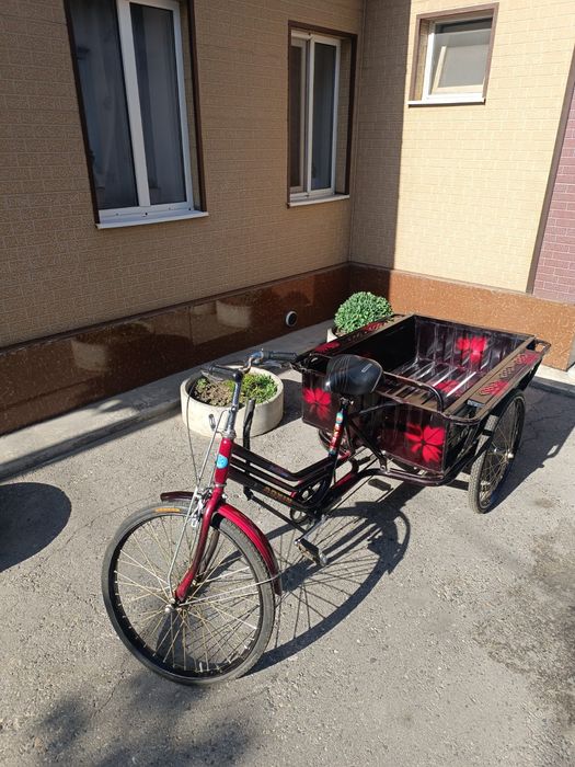 Велосипед с багажником