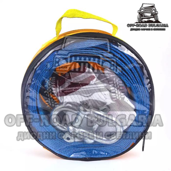 5Т 4 Метра Офроуд колан за теглене, колан за теглене офроуд джипове