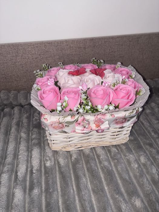 Buchete trandafiri de sapun