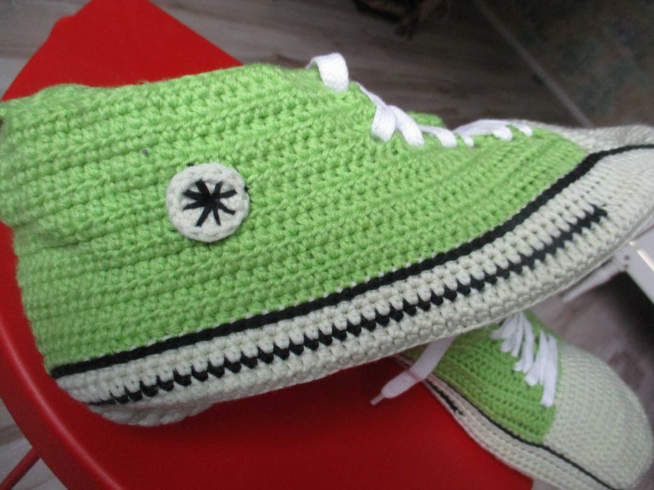 Оригинални терлици "маратонки" от памучна прежда