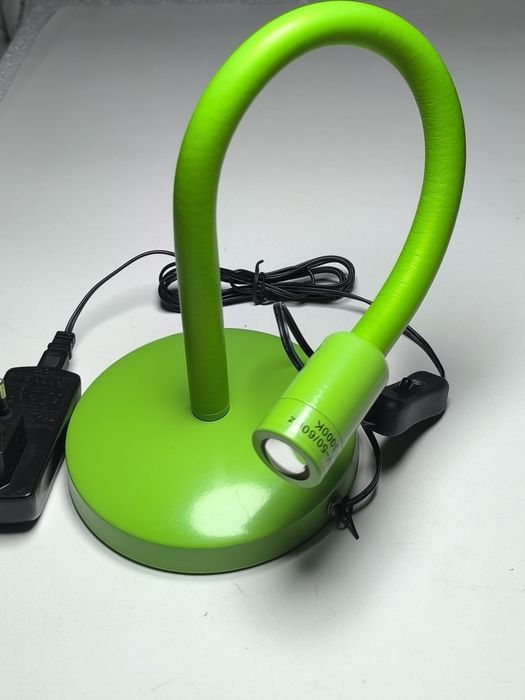Veioză / Lampă birou LED flexibilă Faro Barcelona NUKA, Green Lime