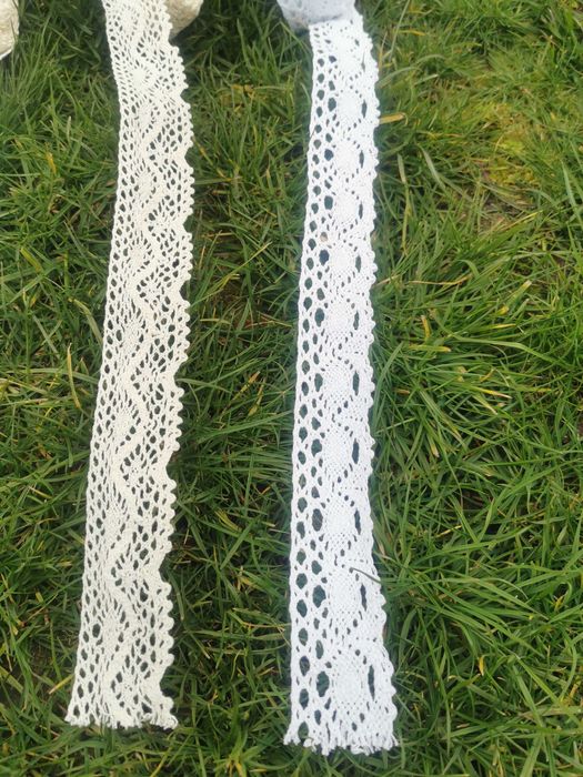 Плетена, памучна дантела