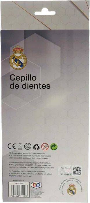 Четка за зъби Real Madrid CyP Brands с батерии и 4 глави