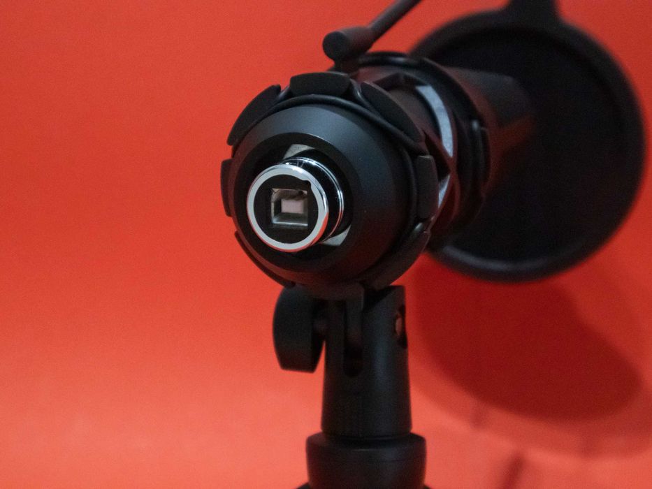 Sandberg Condenser USB Microphone 126-09 Кондензаторен Студиен Микрофон Стрийм Гейминг PC