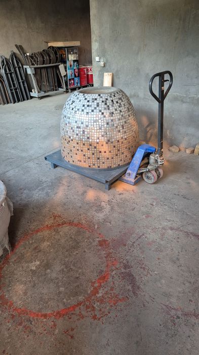 Дайын Тандыр, арба устинде