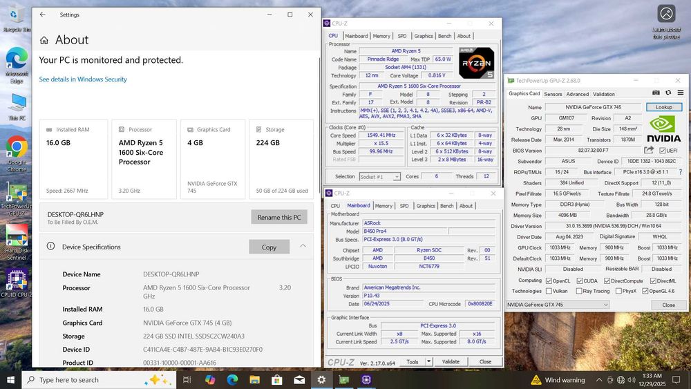 Procesor sk AM4 AMD Ryzen 5 1600