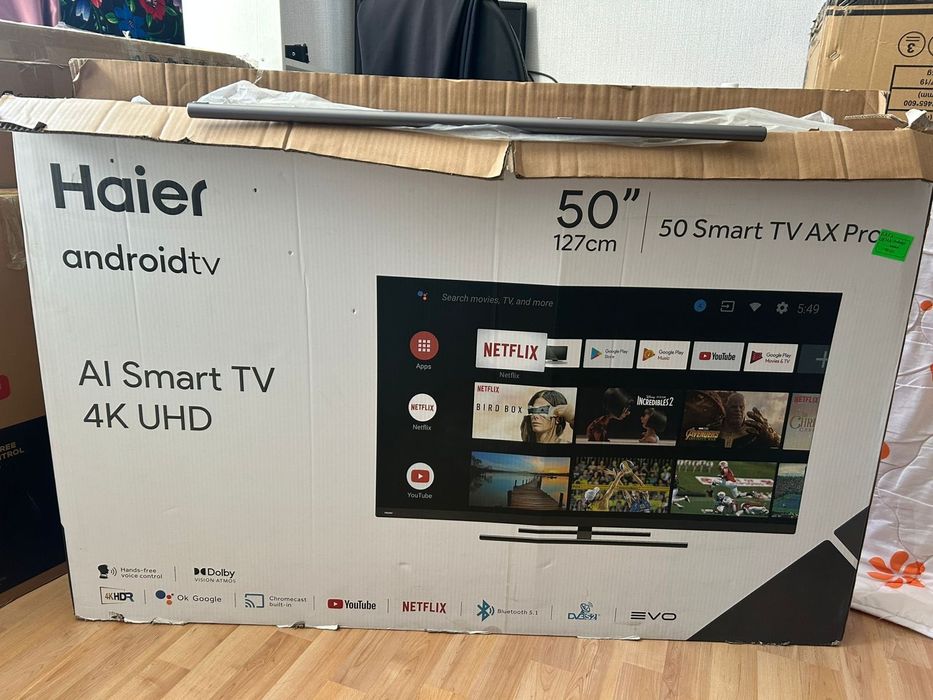 Телевизор Haier 127cm 50 диагональ смарт