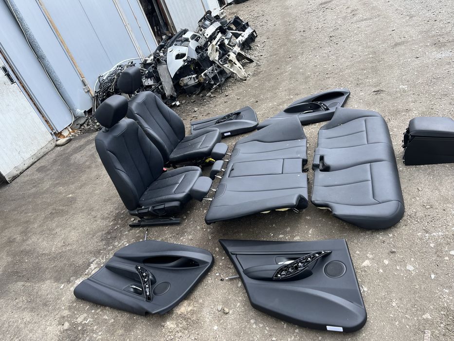 Кожен салон с подгрев бмв 3 ф30 ( kojen saloon bmw 3 f30 )