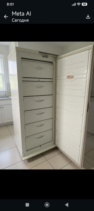Морозильник в отличном состоянии