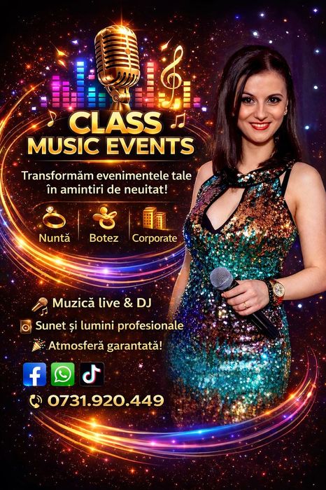Dj,solista,Clape.Muzica live.