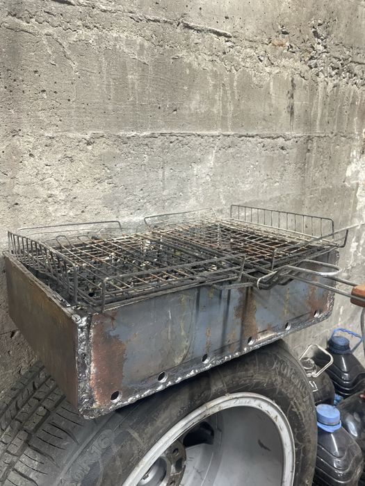 Мангал под барбекюшницу