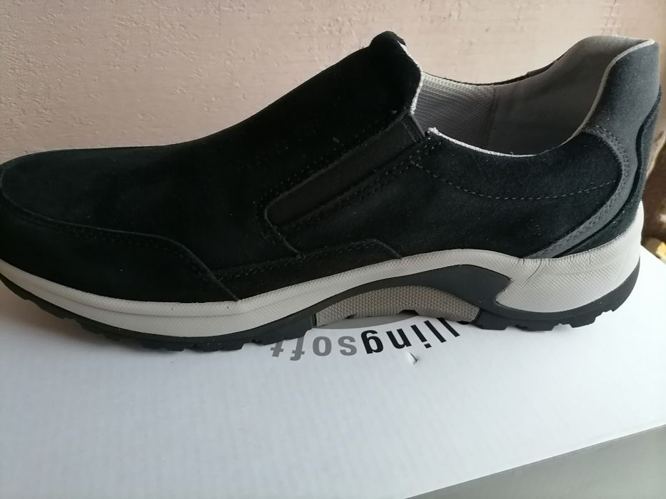Pantofi bărbați,  piele întoarsă noi. Rolingsoft