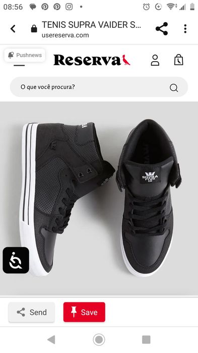 Teniși/bascheți fete/băieți Supra Vaider măr 38