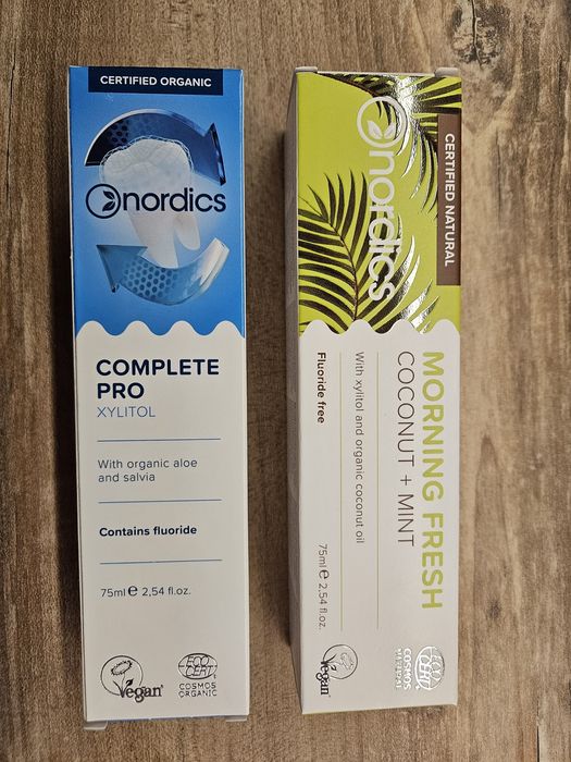 Пасти за зъби Nordics по 4.5 лв.за брой