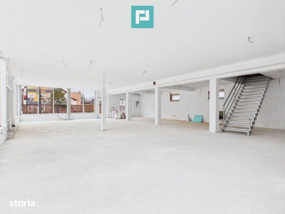 Spațiu comercial 200mp + 90mp mansarda - Cantemir