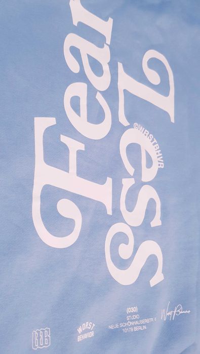 WRSTBHVR нов унисекс суичър