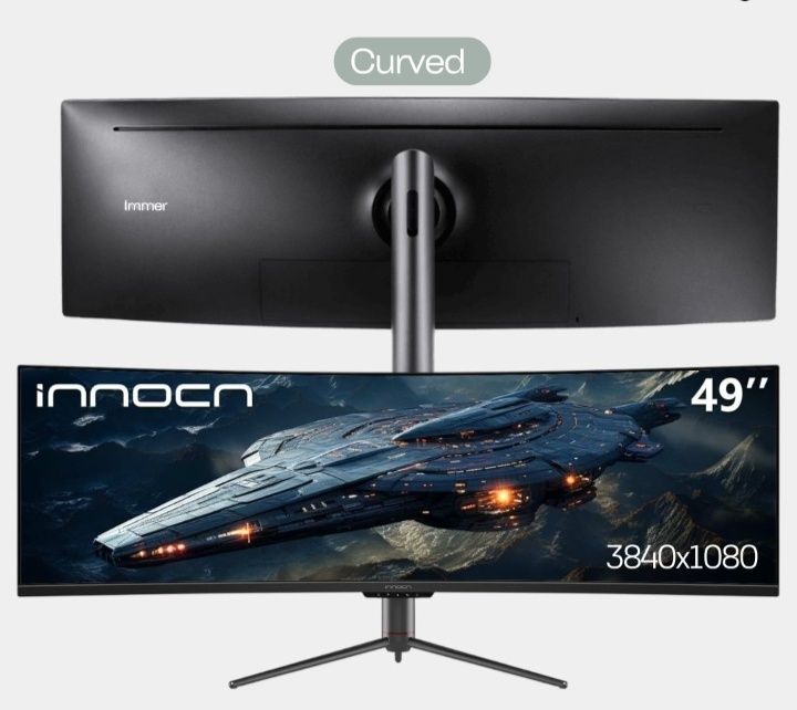 Yangi monitor IMMER 49WC9000I  49" CURVED