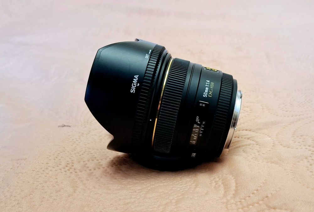 Обектив Sigma 50mm F1,4 EX DG HSM Canon