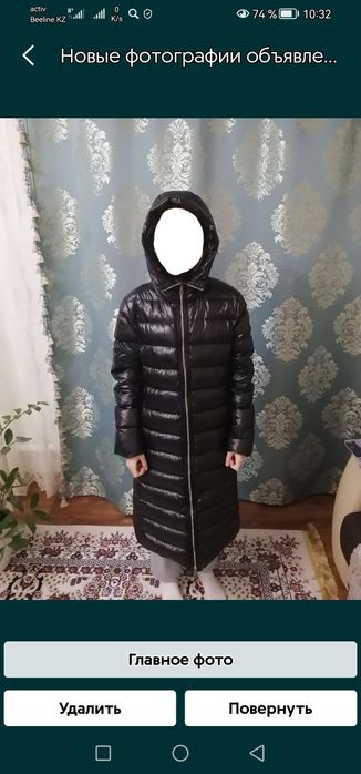 Продам зимнее, утеплённое пальто для девочек