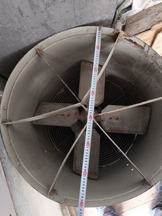 Вентилятор осевой 0.75кв/1000об