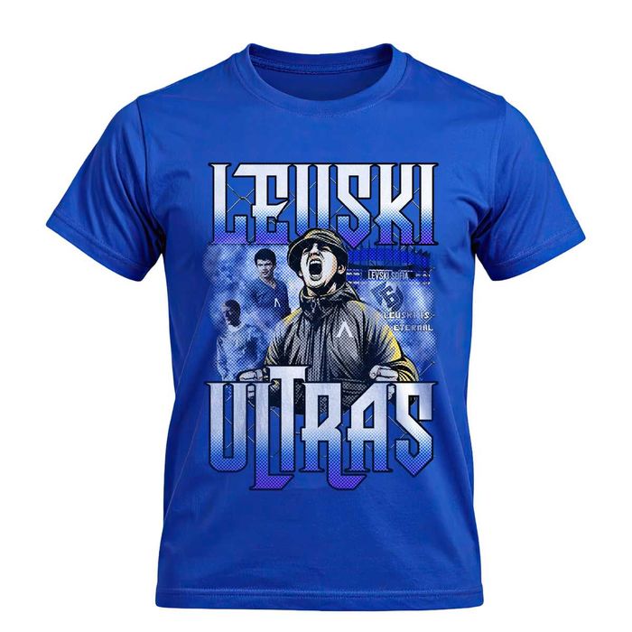 Тениска Левски ултрас , тениски с щампа , XS-5XL