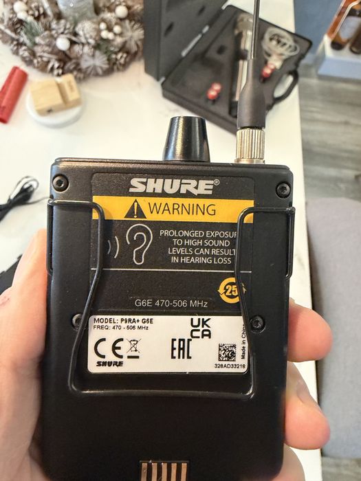 Продавам in ear monitoring SHURE PSM 900 P9T