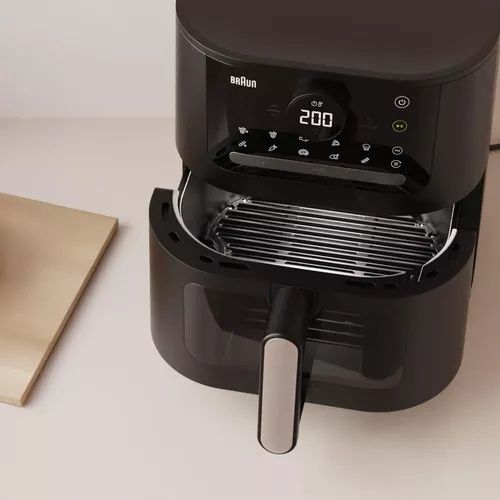 Фритюрница-аэрогриль Braun HF5073IBK — 3-в-1, 6 л, 20 программ, мощная