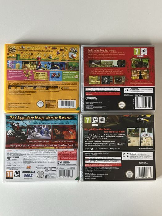 Картриджи nintendo ds