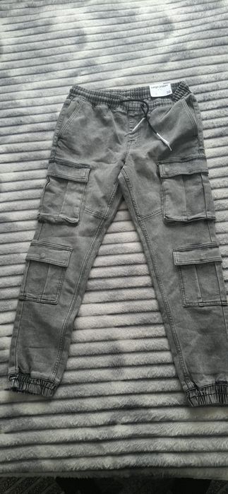 Сив карго панталон