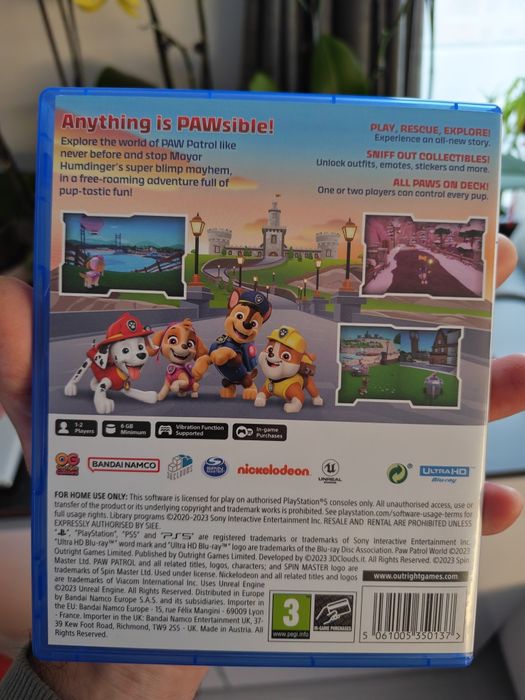 Paw patrol  World PS5