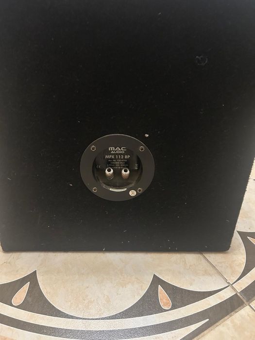 Subwoofer+statie pt auto