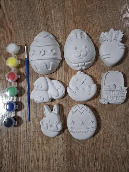 Гипсови фигурки за оцветяване