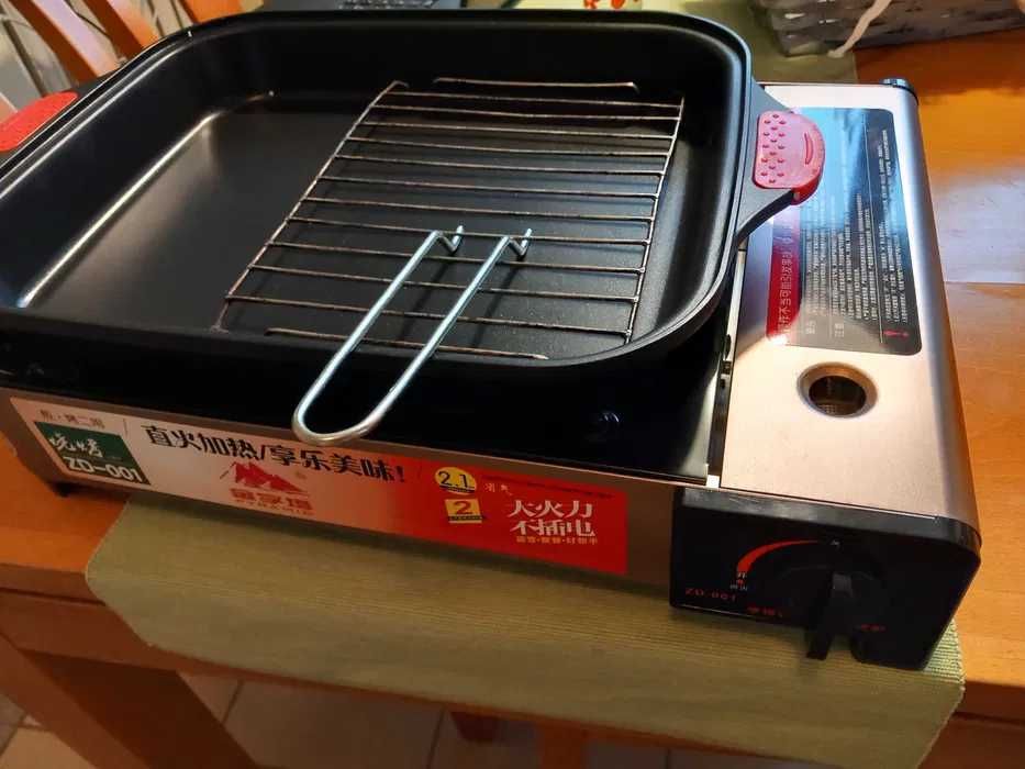 Многофункционална газова скара , за печене , готвене барбекю