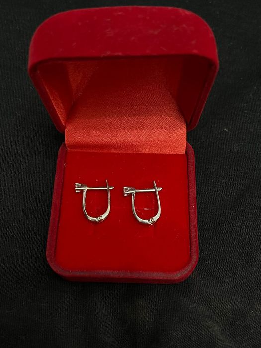 Серьги с бриллиантами