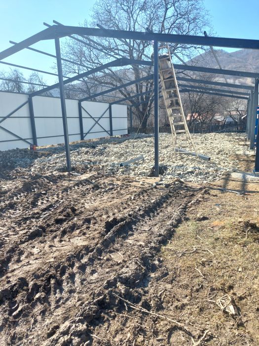 Hala metalica 240mp 12x20x3 și structurii metalicealte dimensiuni