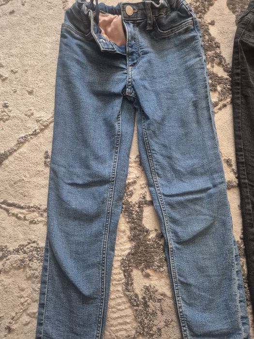Blugi vatuiti bumbac stare perfecta 122cm h&m
