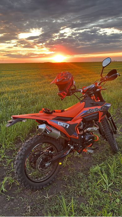 Мотоцикл эндуро mmz 007