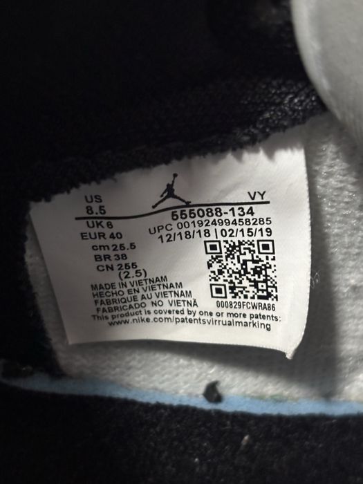 Jordan 1 High University Blue