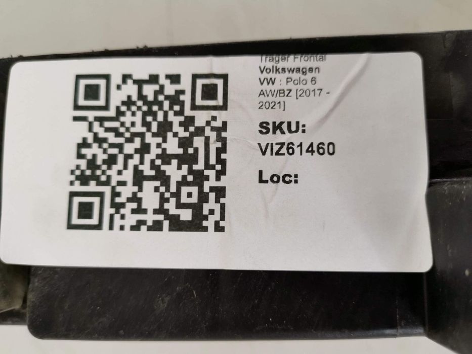 Trager Frontal Volkswagen VW Polo 6 AW/BZ 2017 2018 2019 2020 2021 Ori